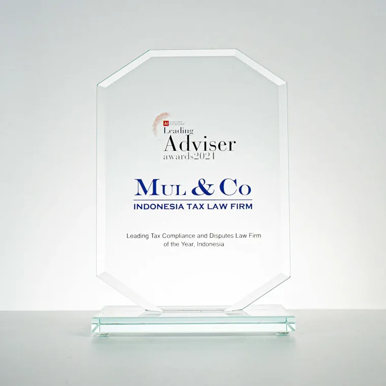 Trofi Leading Tax Compliance and Disputes Law Firm of the Year Indonesia — AI Leading Adviser Awards 2021